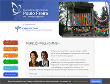 Tablet Screenshot of ev-schule-parchim.de